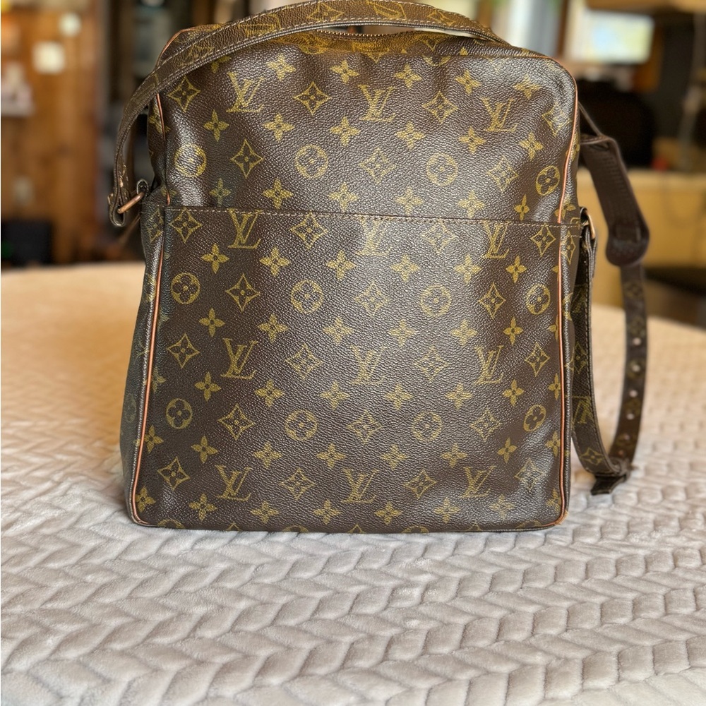 Louis Vuitton Brown Monogram Messenger Bag